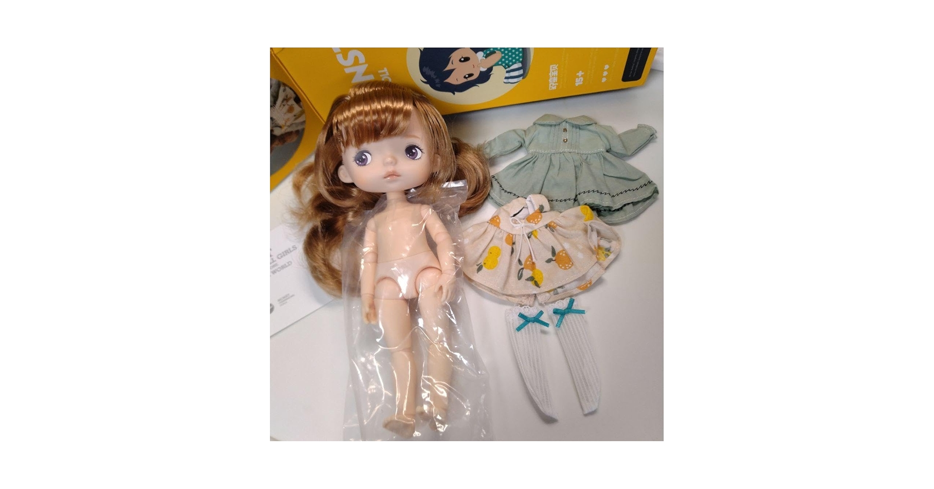モンストドール✰MONSTDOLL✰小熊ちゃん✰果果ちゃん2体セット ffa9ad1e96efbbac1c7ff8795b12a7